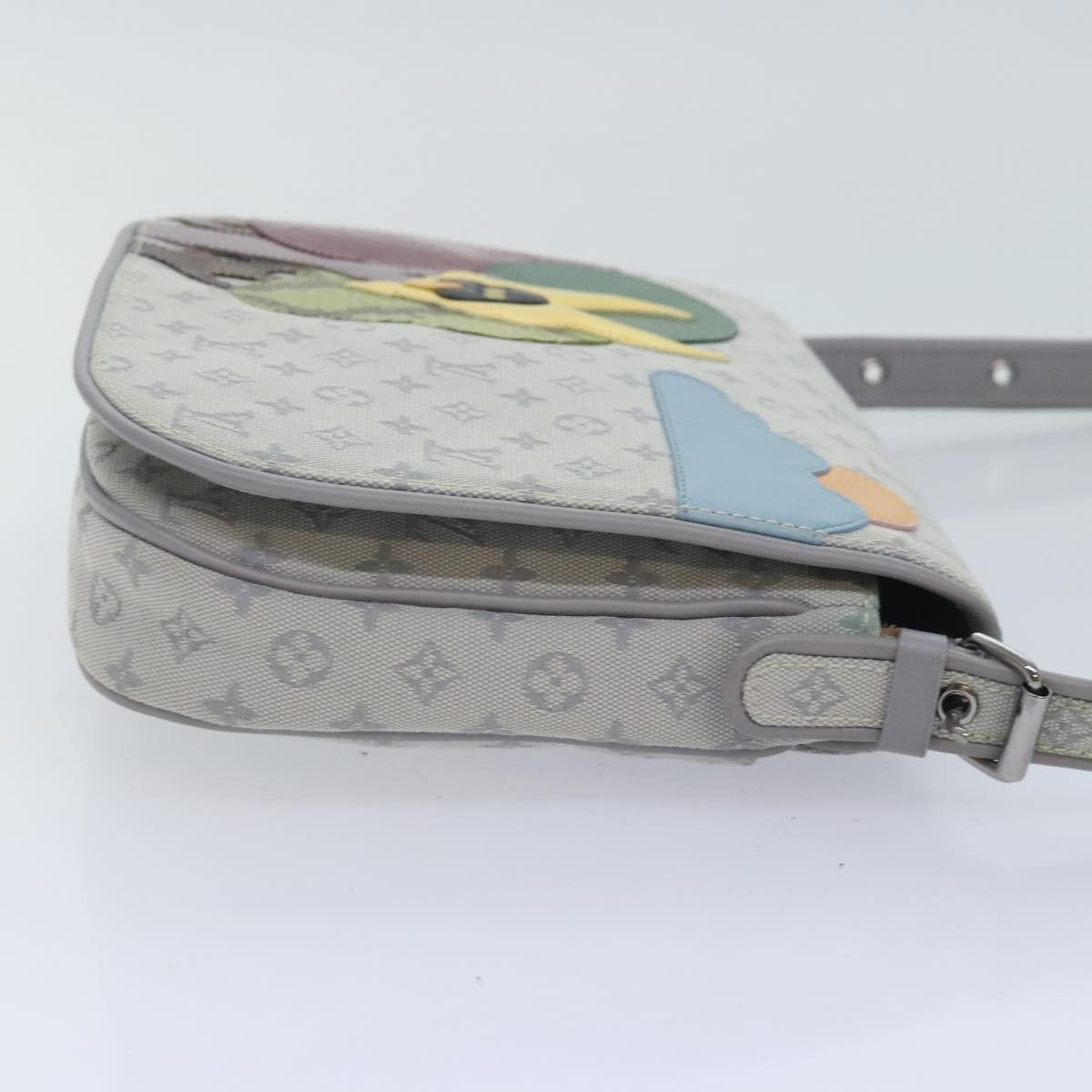 Louis Vuitton Conte de Fees Musette Shoulder Bag Monogram Patchwork, GRAY, CANVAS, Shoulder bag