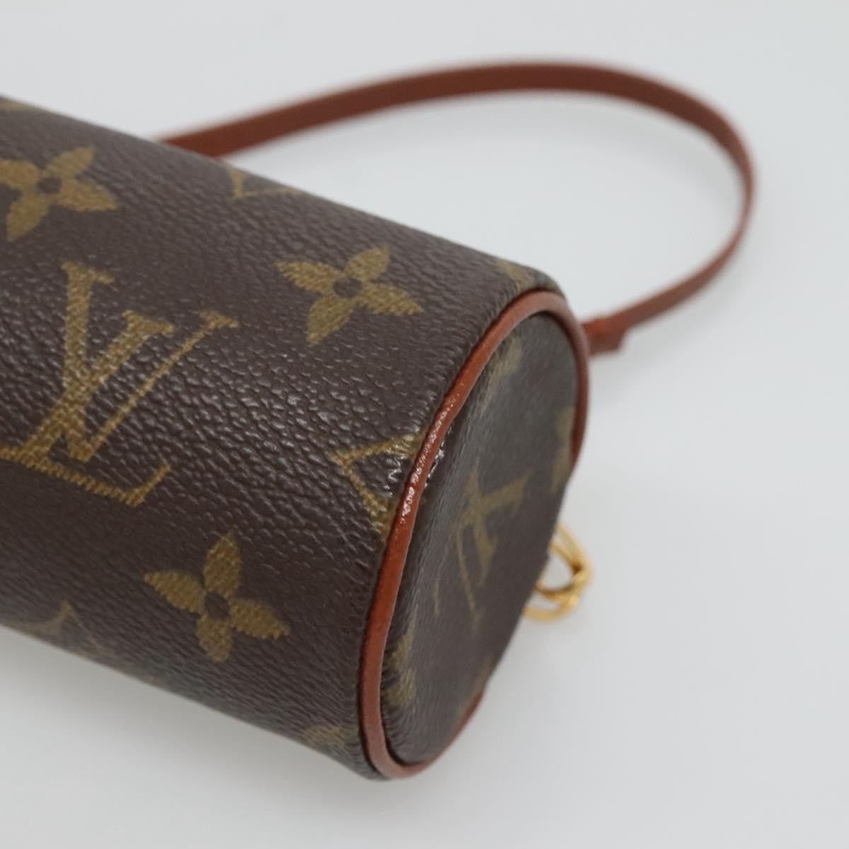 Louis Vuitton Papillon Pochette Monogram Canvas, BROWN, CANVAS, Handbag