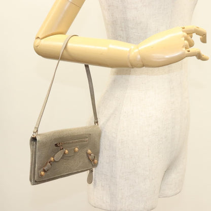 Balenciaga Giant Money Flap Wallet Leather, BEIGE, LEATHER, Wallets