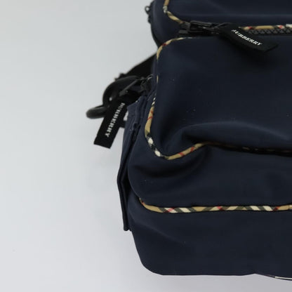 Burberry Vintage Shoulder Bag Nylon, NAVY, NYLON, Shoulder bag