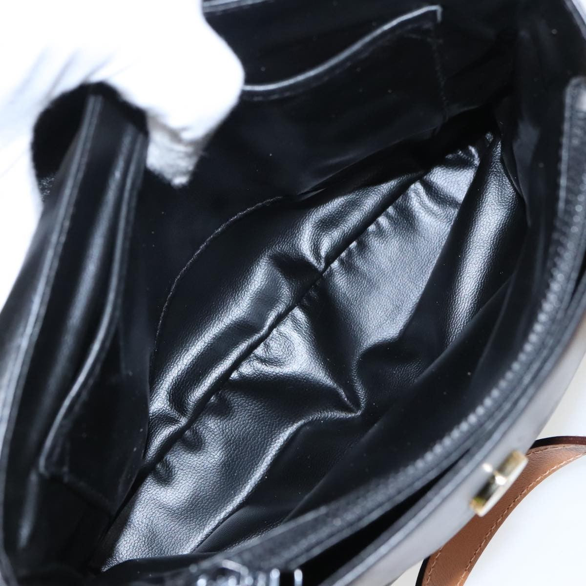 Celine Handbag Leather, BLACK, LEATHER, Handbag