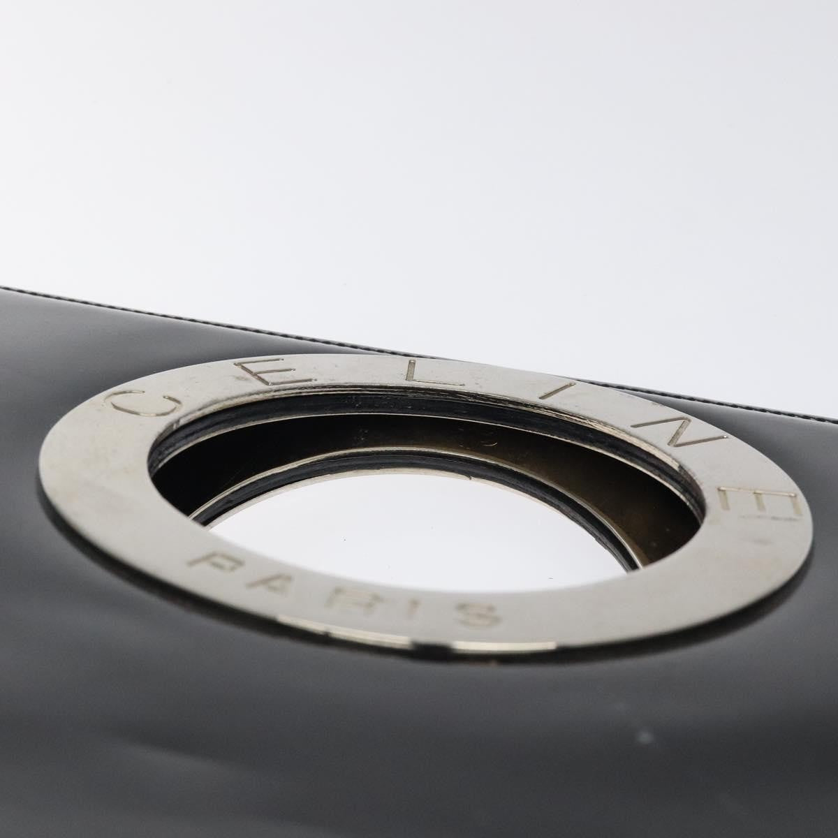 Celine Handbag Patent leather, BLACK, PATENT_LEATHER, Handbag