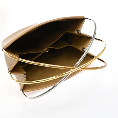 cartier Trinity Hand bag Leather, Beige, Leather, Handbag