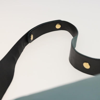 Chloe Vintage Shoulder Bag Leather, TURQUOISE, LEATHER, Shoulder bag