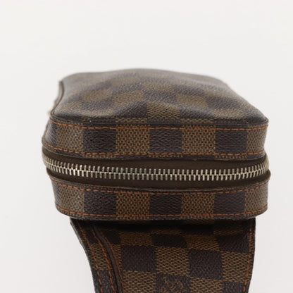 Louis Vuitton Geronimos Waist Bag Damier, BROWN, CANVAS, Shoulder bag