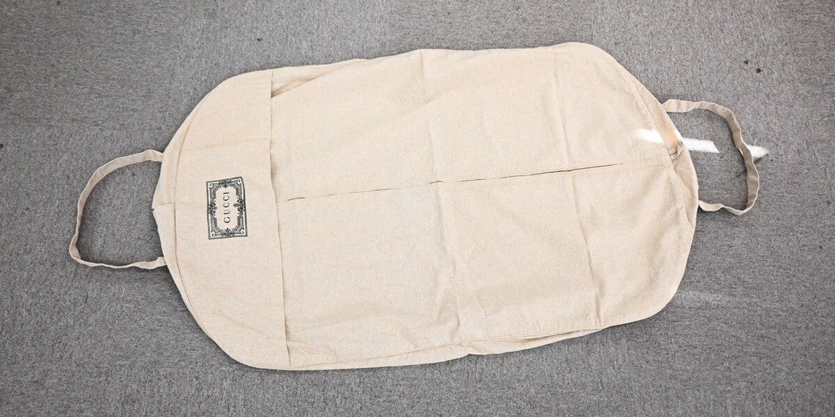 Gucci Garment cases Canvas and Cotton, BEIGE, CANVAS, Travel bag