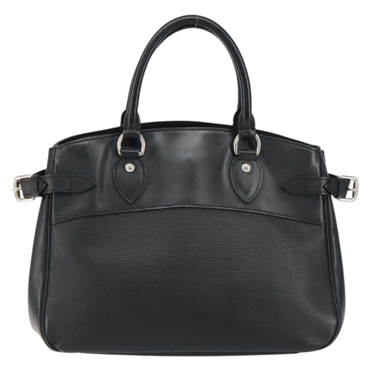 Louis Vuitton Passy Tote Epi Leather, BLACK, LEATHER, Handbag