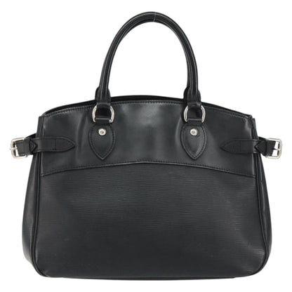 Louis Vuitton Passy Tote Epi Leather, BLACK, LEATHER, Handbag