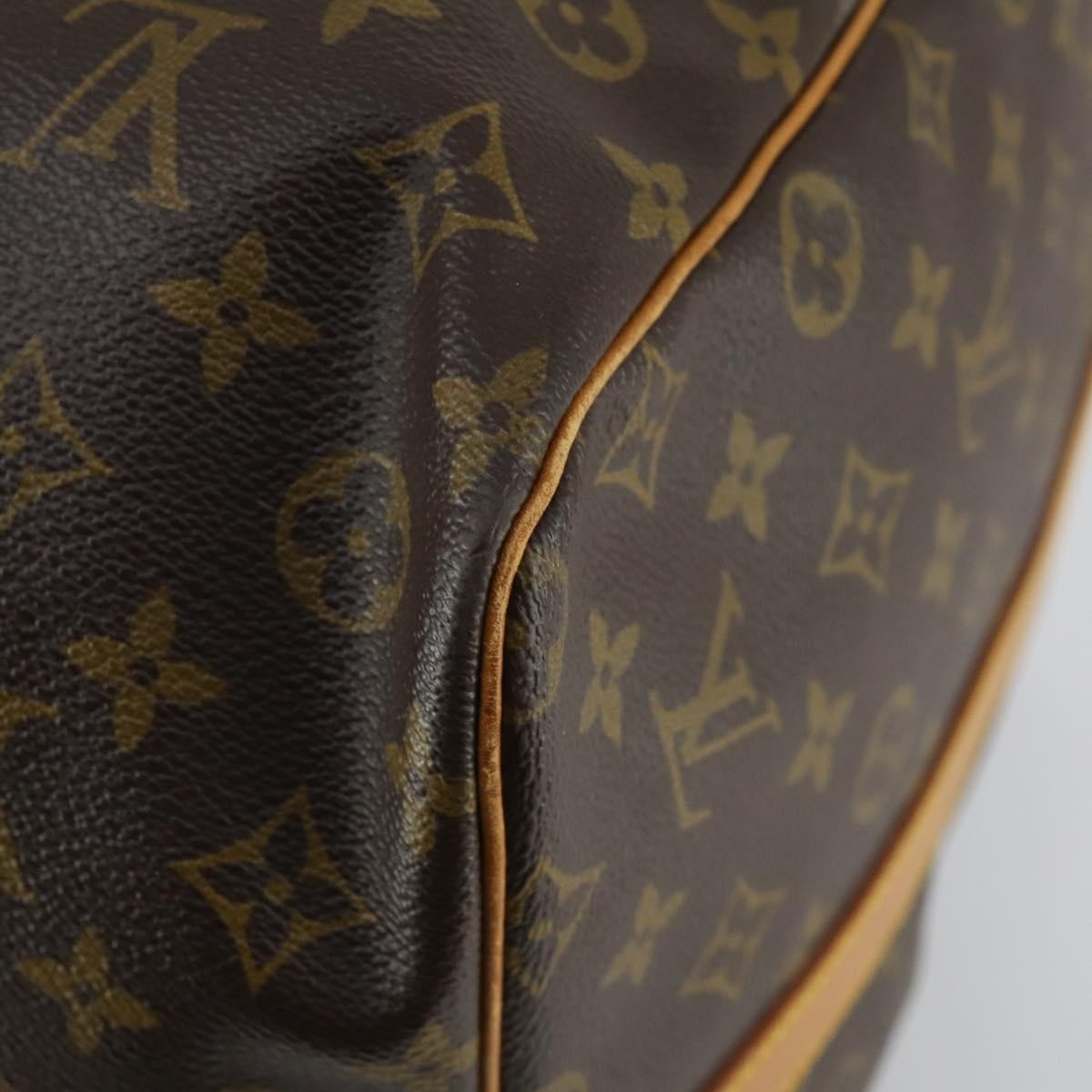 Louis Vuitton Keepall Bandouliere Bag Monogram Canvas, BROWN, CANVAS, Travel bag