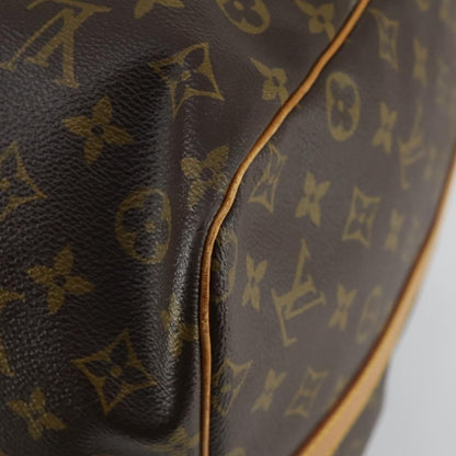 Louis Vuitton Keepall Bandouliere Bag Monogram Canvas, BROWN, CANVAS, Travel bag