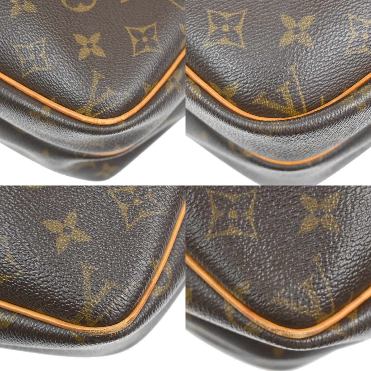 Louis Vuitton Reporter Bag Monogram Canvas, BROWN, CANVAS, Shoulder bag