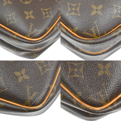 Louis Vuitton Reporter Bag Monogram Canvas, BROWN, CANVAS, Shoulder bag