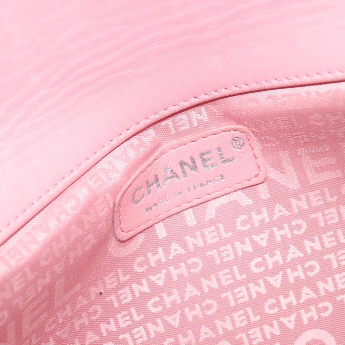 Chanel Giant Mademoiselle Lock Shoulder Bag Suede, PINK, SUEDE, Shoulder bag