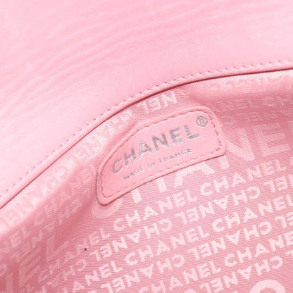 Chanel Giant Mademoiselle Lock Shoulder Bag Suede, PINK, SUEDE, Shoulder bag