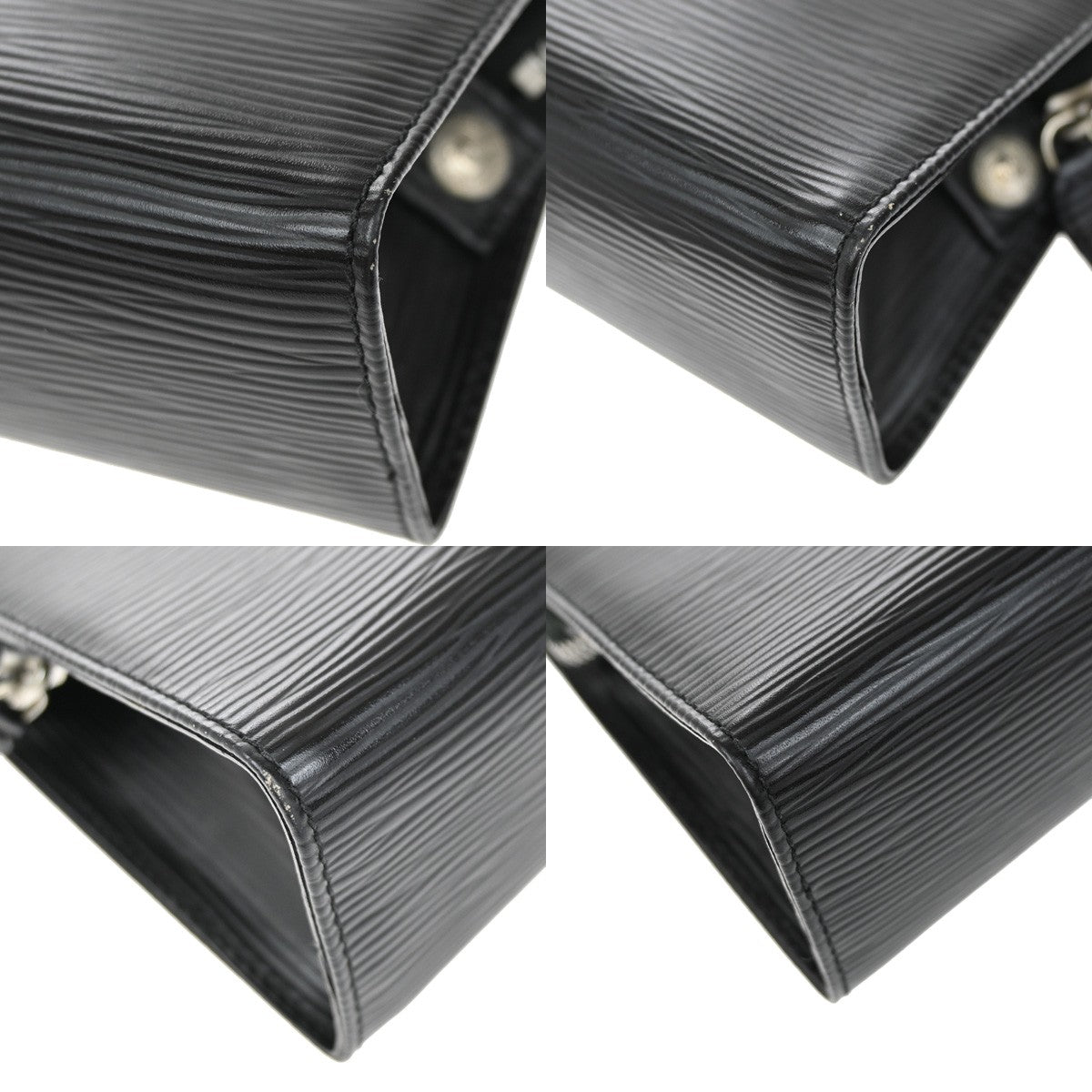 Fendi FENDI Logo Clutch Leather, BLACK, LEATHER, Clutche & pouche