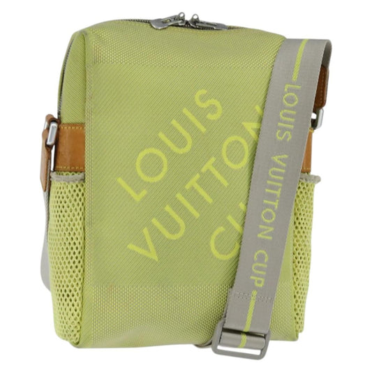 Louis Vuitton Cup Weathery Bag Damier Geant Canvas, YELLOW, CANVAS, Shoulder bag