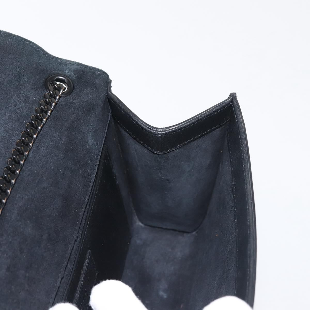 Saint Laurent Classic Monogram Tassel Crossbody Bag Suede, BLACK, SUEDE, Shoulder bag