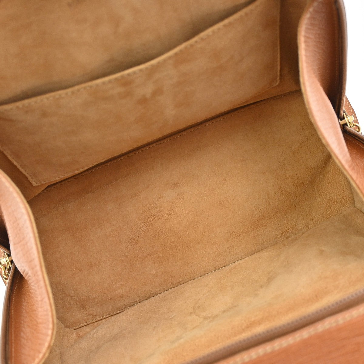 Loewe Turn Lock Leather, BROWN, LEATHER, Handbag