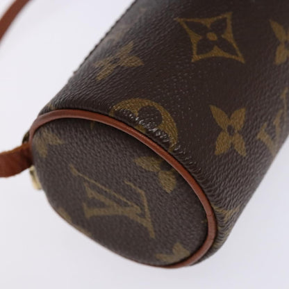 Louis Vuitton Papillon Pochette Monogram Canvas, BROWN, CANVAS, Handbag
