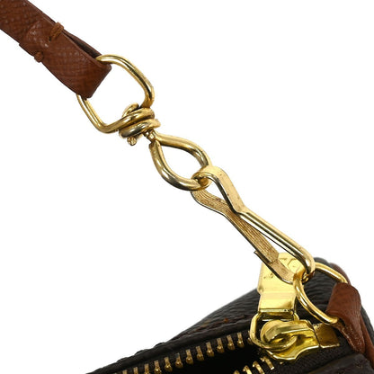 Louis Vuitton Papillon Pochette Monogram Canvas, BROWN, CANVAS, Clutche & pouche