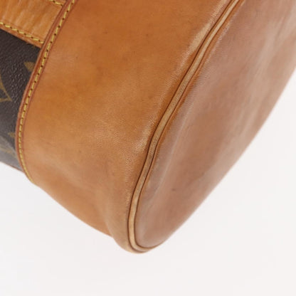 Louis Vuitton Randonnee Backpack Monogram Canvas, BROWN, CANVAS, Shoulder bag