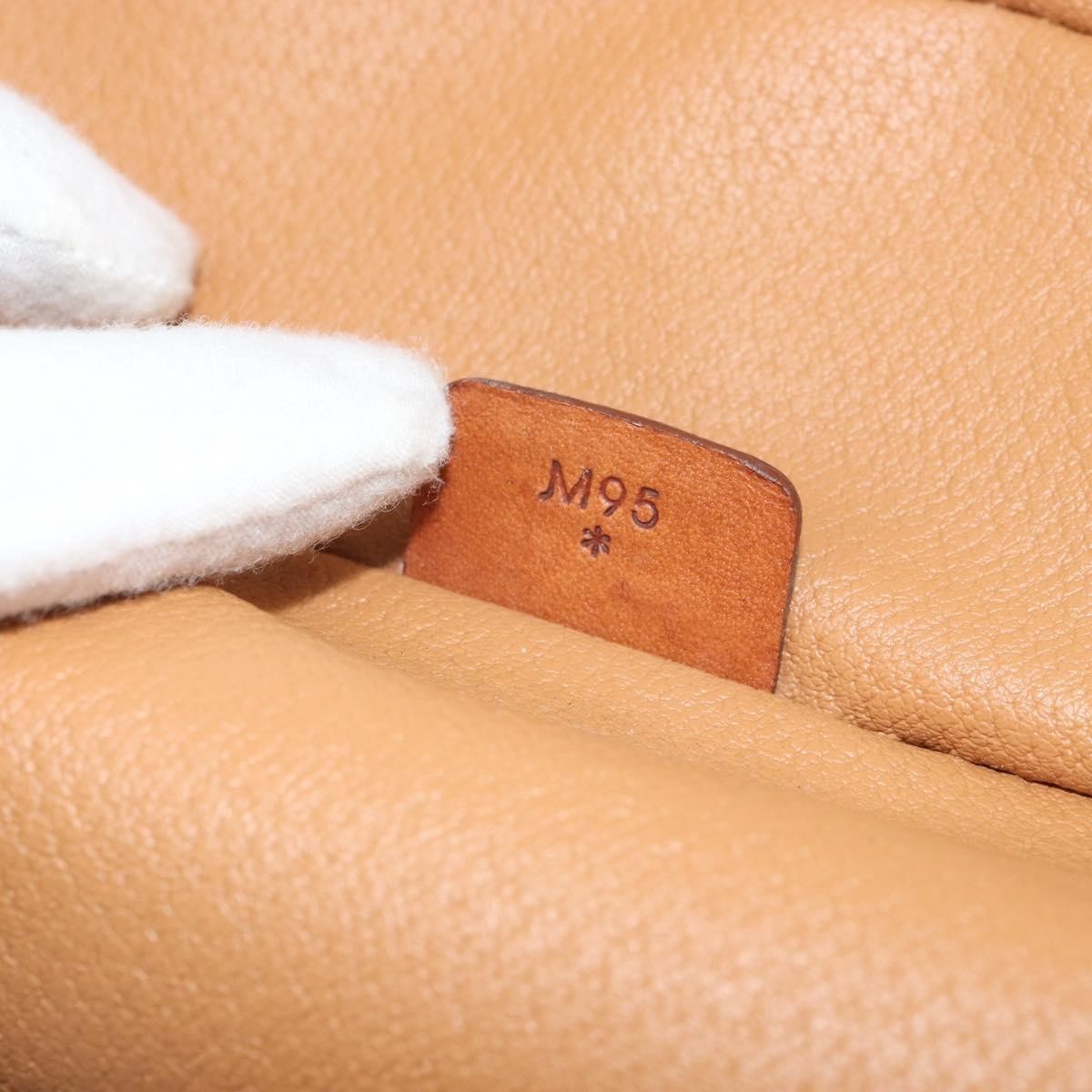 Celine Macadam Vanity Bag Canvas, BROWN, CANVAS, Clutche & pouche