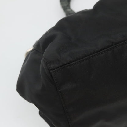 Prada Convertible Bow Tote Tessuto, BLACK, NYLON, Handbag