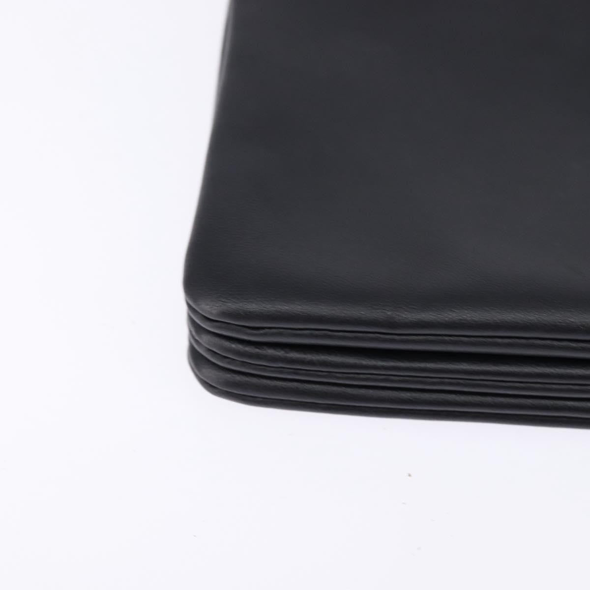 Celine Trio Crossbody Bag Leather, BLACK, LEATHER, Crossbody bag