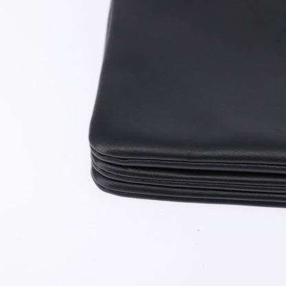 Celine Trio Crossbody Bag Leather, BLACK, LEATHER, Crossbody bag