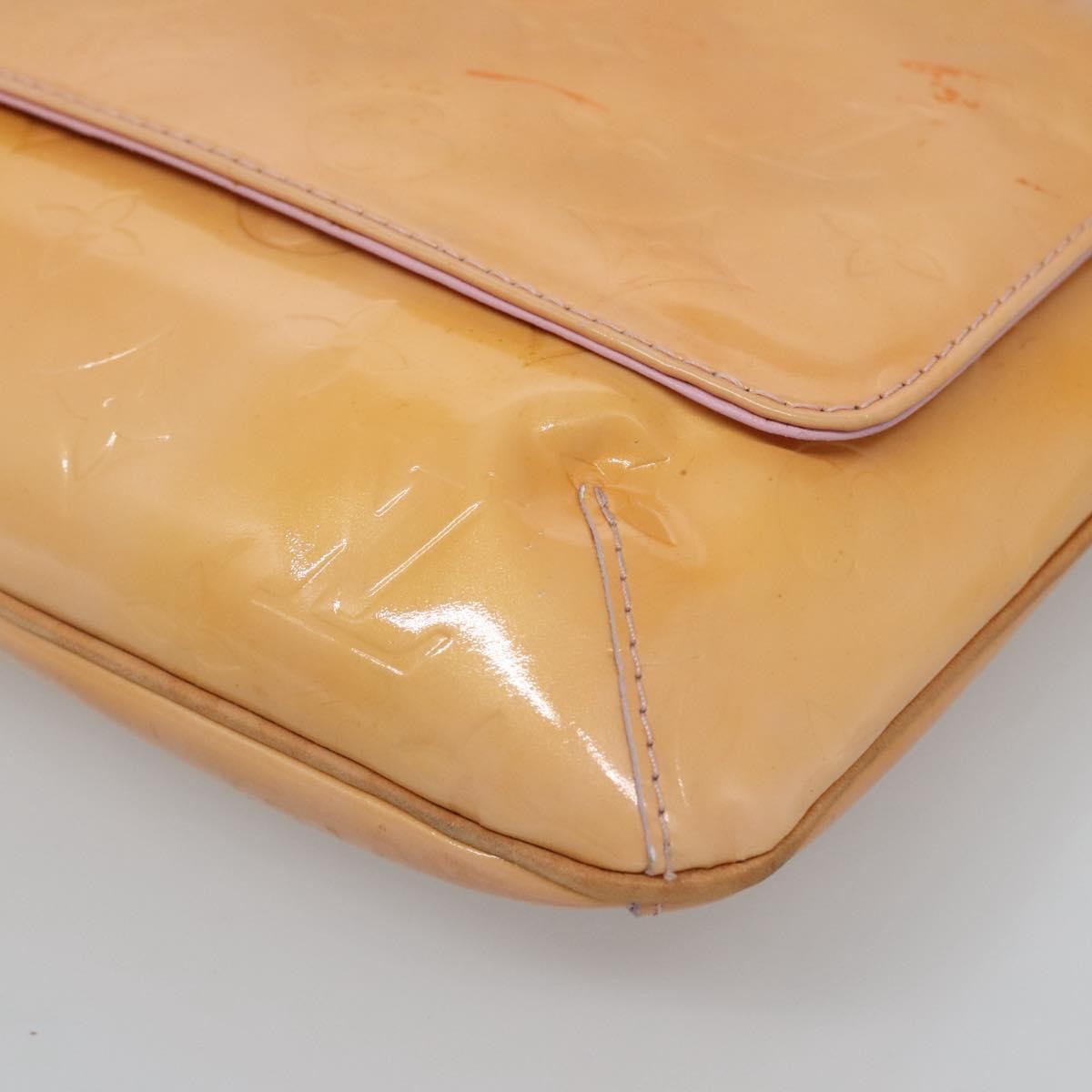 Louis Vuitton Thompson Street Handbag Monogram Vernis, BEIGE, PATENT_LEATHER, Handbag