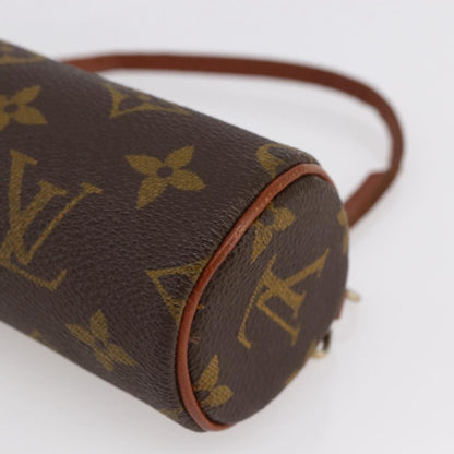 Louis Vuitton Papillon Pochette Monogram Canvas, BROWN, CANVAS, Clutche & pouche