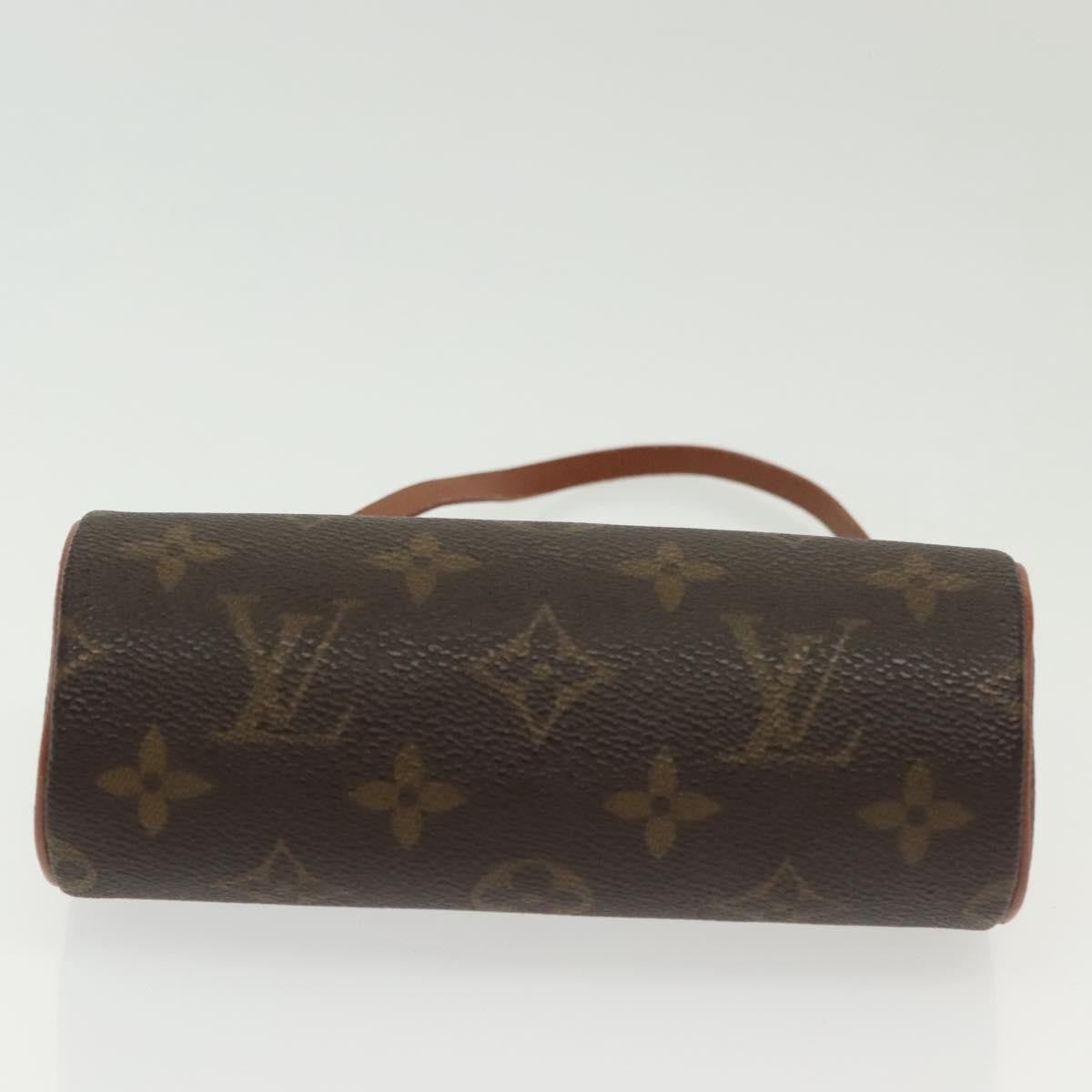 Louis Vuitton Papillon Pochette Monogram Canvas, BROWN, CANVAS, Handbag