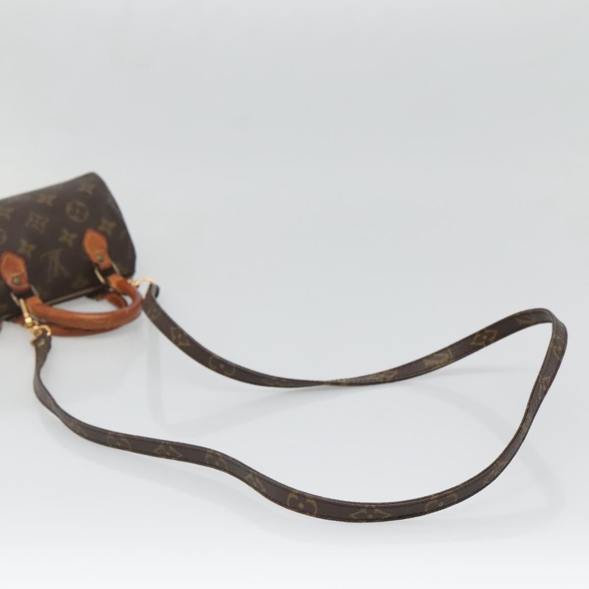 Louis Vuitton Speedy Mini HL Handbag Monogram Canvas, BROWN, CANVAS, Handbag