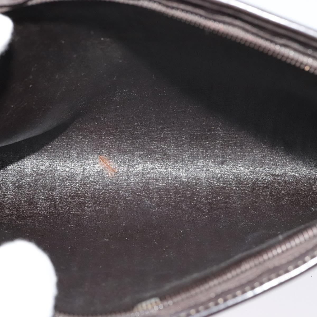 Christian Dior Vintage Trotter Shoulder Bag Canvas, BROWN, CANVAS, Shoulder bag