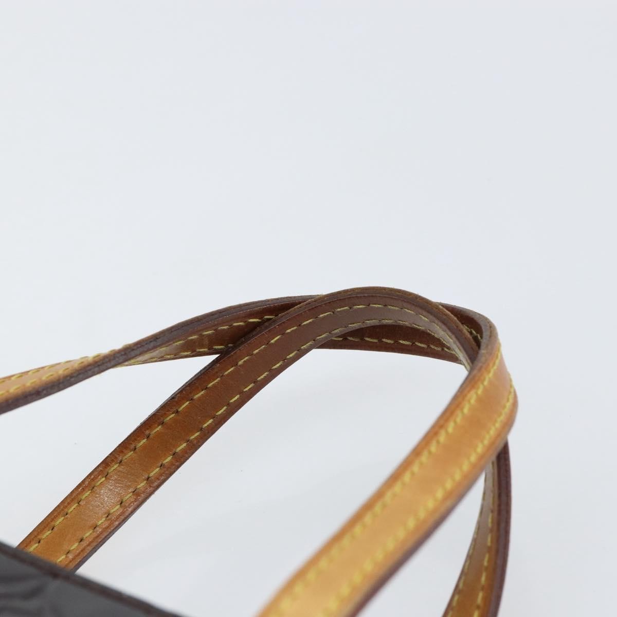 Louis Vuitton Catalina Handbag Monogram Vernis, PURPLE, PATENT_LEATHER, Handbag