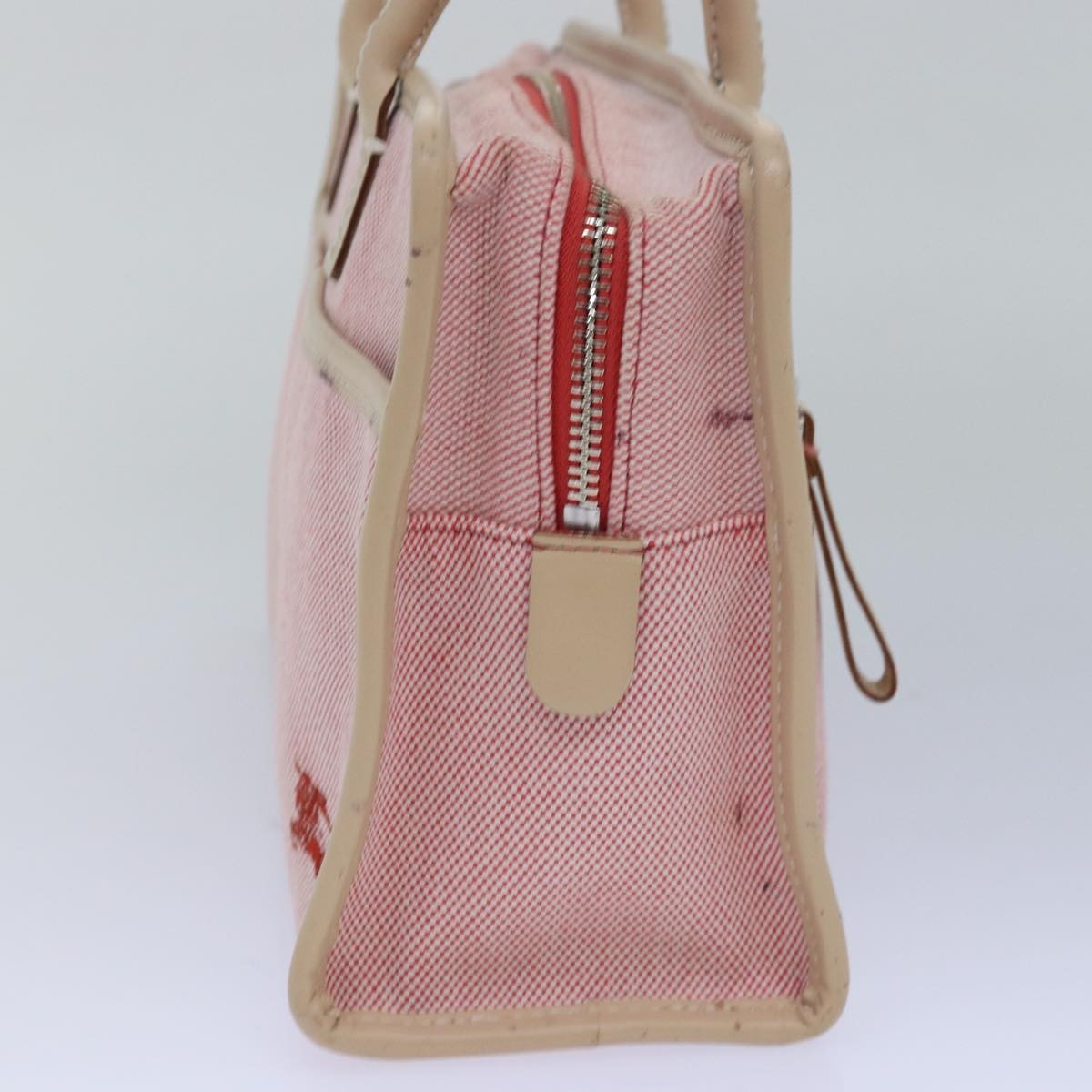 Burberry Blue Label Handbag Canvas, Pink, Canvas, Handbag