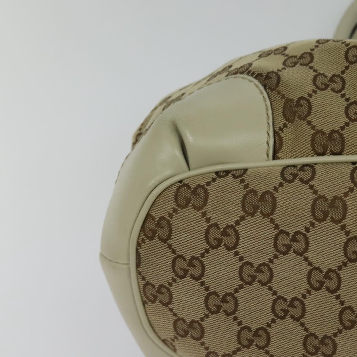 Gucci Sukey Top Handle Satchel GG Canvas with Leather, BEIGE, CANVAS, Tote bag
