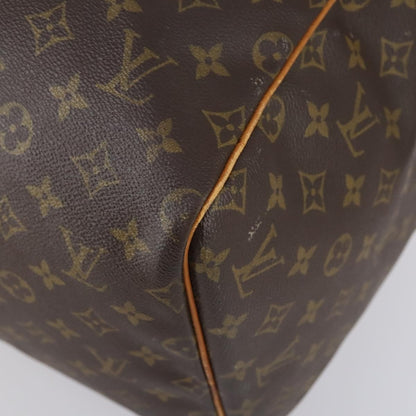 Louis Vuitton Sac Souple Handbag Monogram Canvas, BROWN, CANVAS, Travel bag
