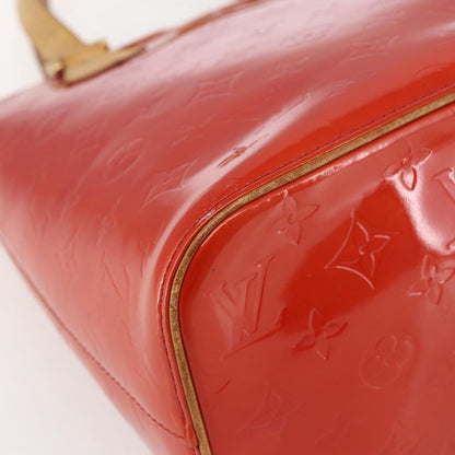 Louis Vuitton Houston Handbag Monogram Vernis, RED, PATENT_LEATHER, Handbag