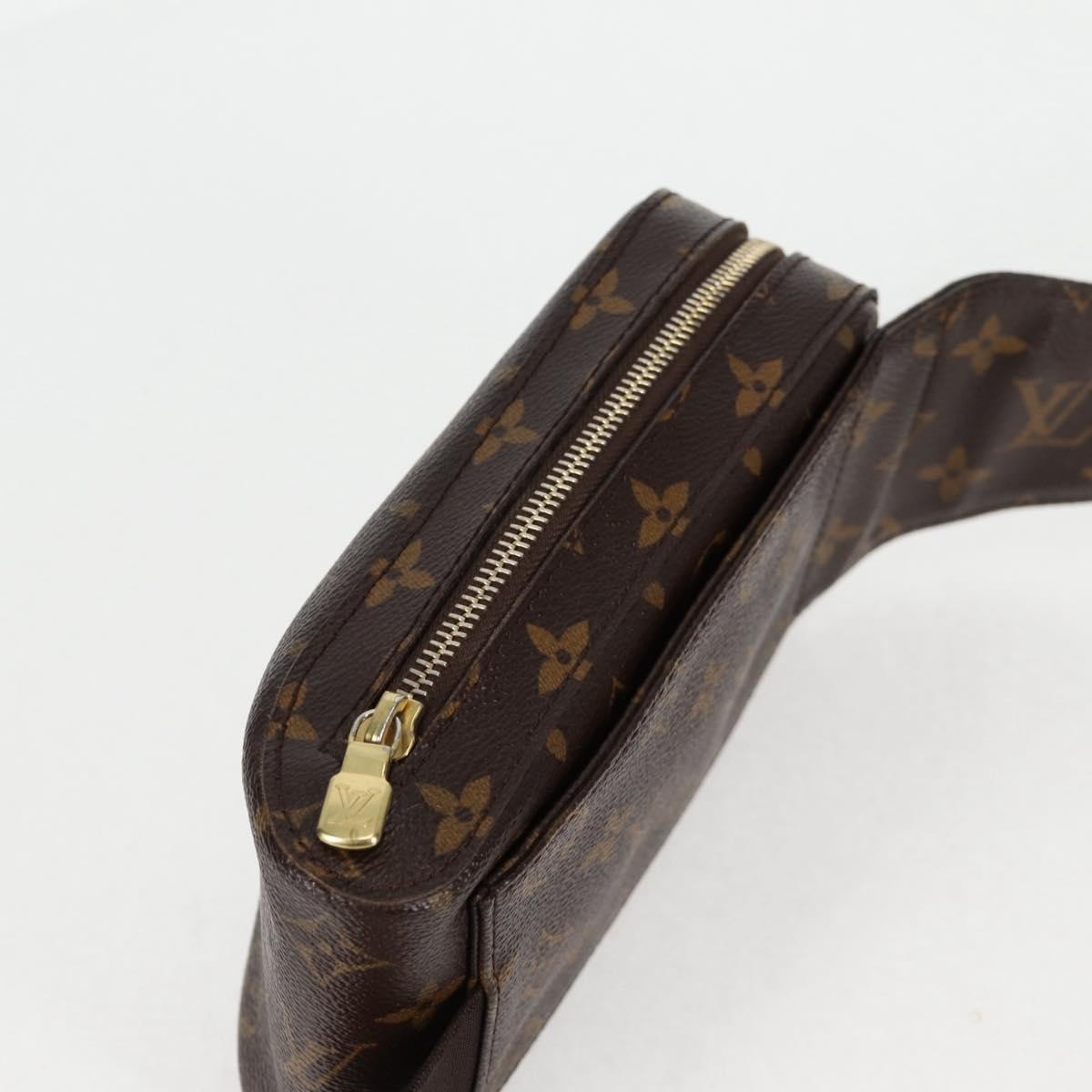 Louis Vuitton Geronimos Waist Bag Monogram Canvas, BROWN, CANVAS, Shoulder bag