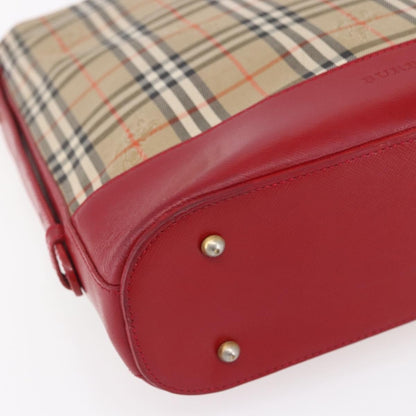 Burberry Nova check Shoulder bag Canvas, BEIGE, CANVAS, Shoulder bag