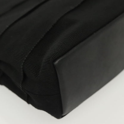 Salvatore Ferragamo Vala Handbag Canvas, BLACK, CANVAS, Handbag