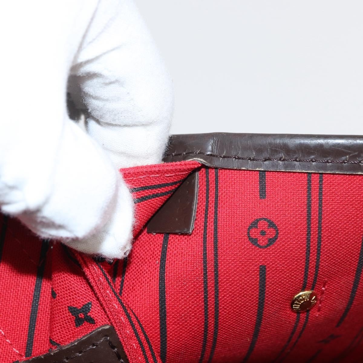 Louis Vuitton Hampstead Handbag Damier, Multicolour, Canvas, Handbag