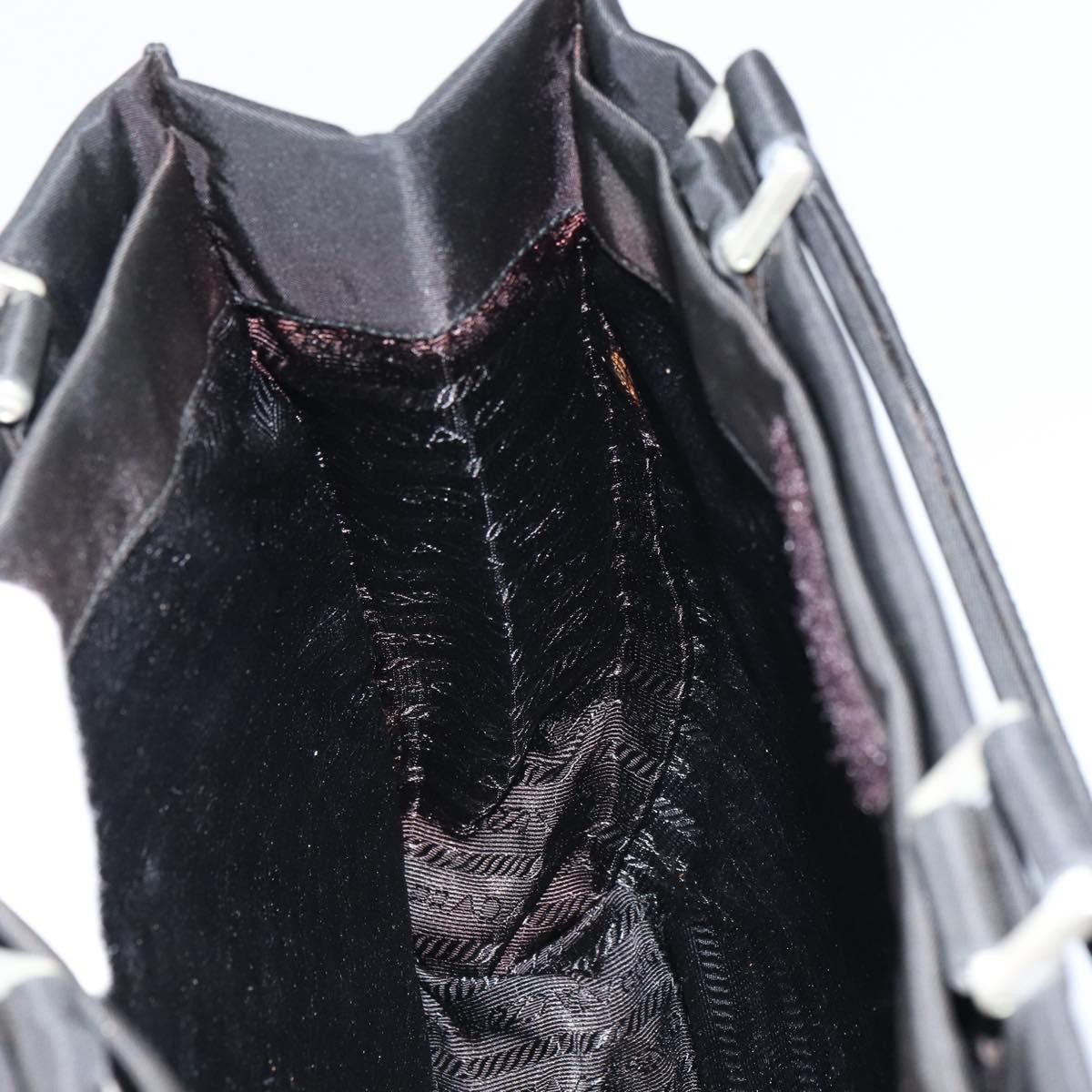 Prada Vintage Handbag Tessuto, BLACK, NYLON, Handbag