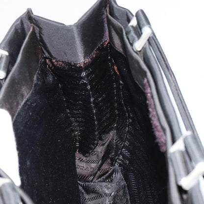 Prada Vintage Handbag Tessuto, BLACK, NYLON, Handbag