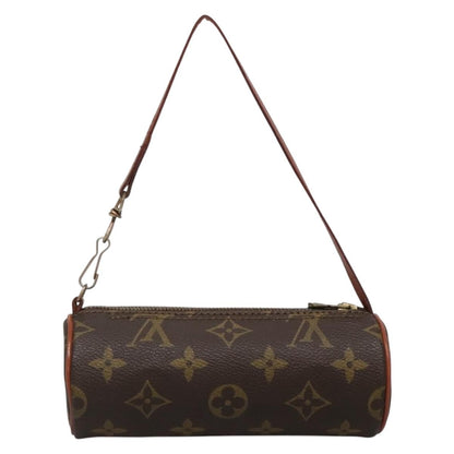 Louis Vuitton Papillon Pochette Monogram Canvas, BROWN, CANVAS, Handbag