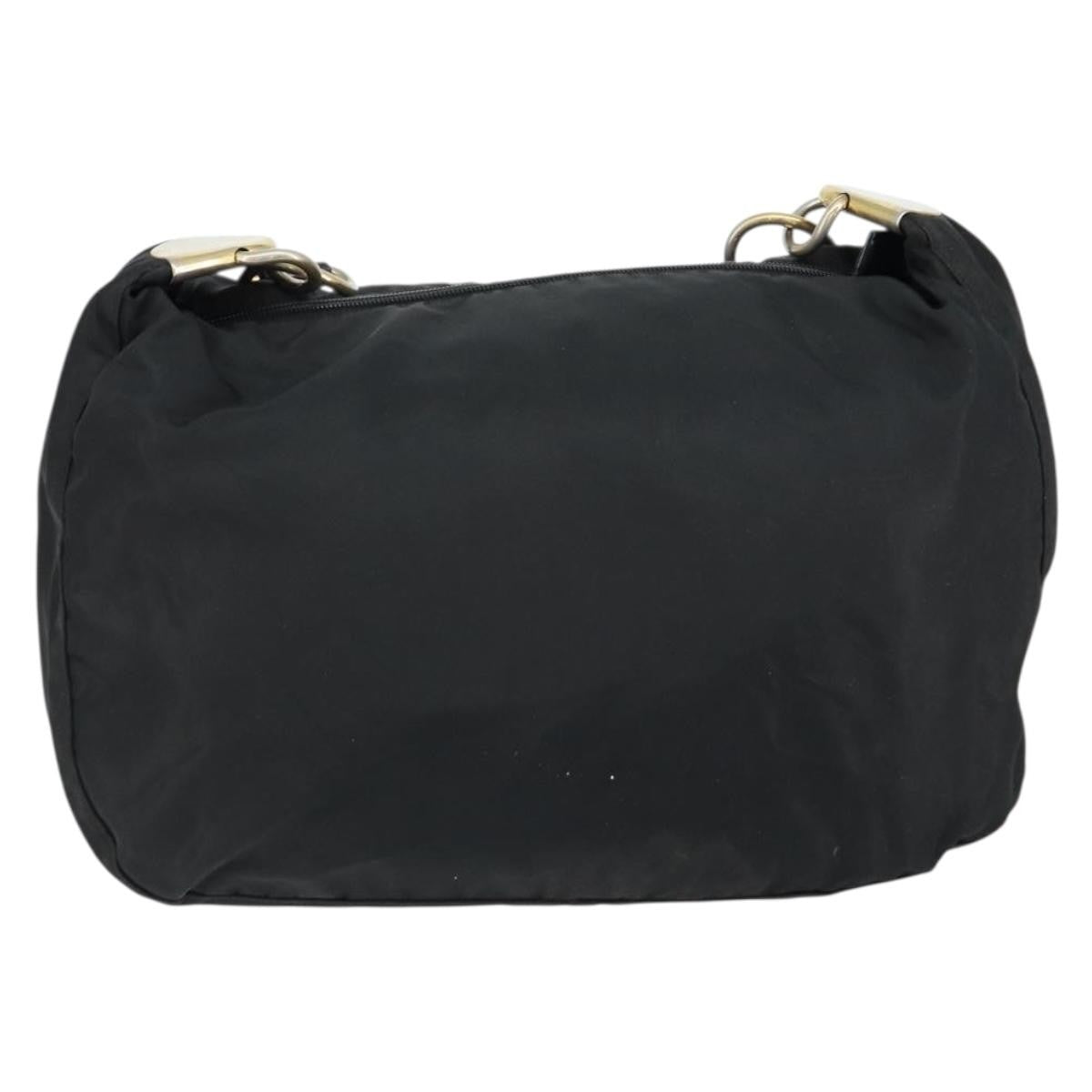Prada Vintage Shoulder Bag Tessuto, BLACK, NYLON, Shoulder bag