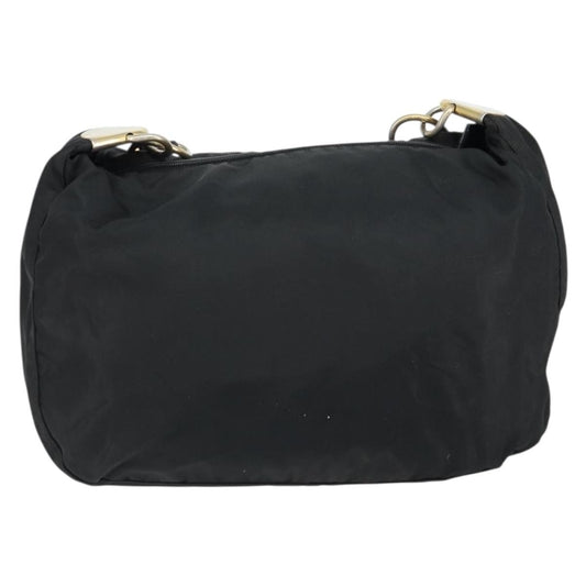 Prada Vintage Shoulder Bag Tessuto, BLACK, NYLON, Shoulder bag