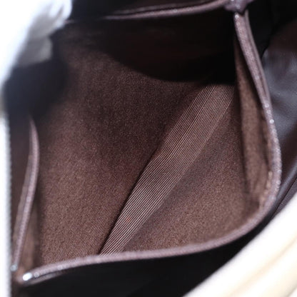 Bally Vintage Shoulder Bag Quilted leather, ECRU, LEATHER, Shoulder bag