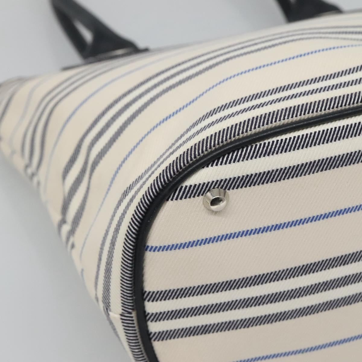 Burberry Vintage Handbag Canvas, BEIGE, CANVAS, Handbag